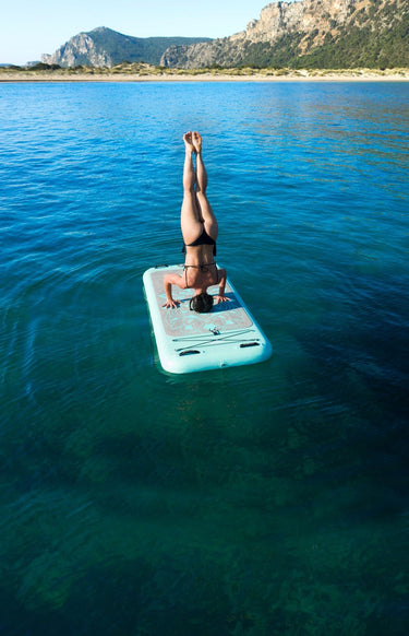 Aqua Marina 8’2” Peace 2020 Fitness Inflatable Floating Yoga Mat - Good Wave Canada